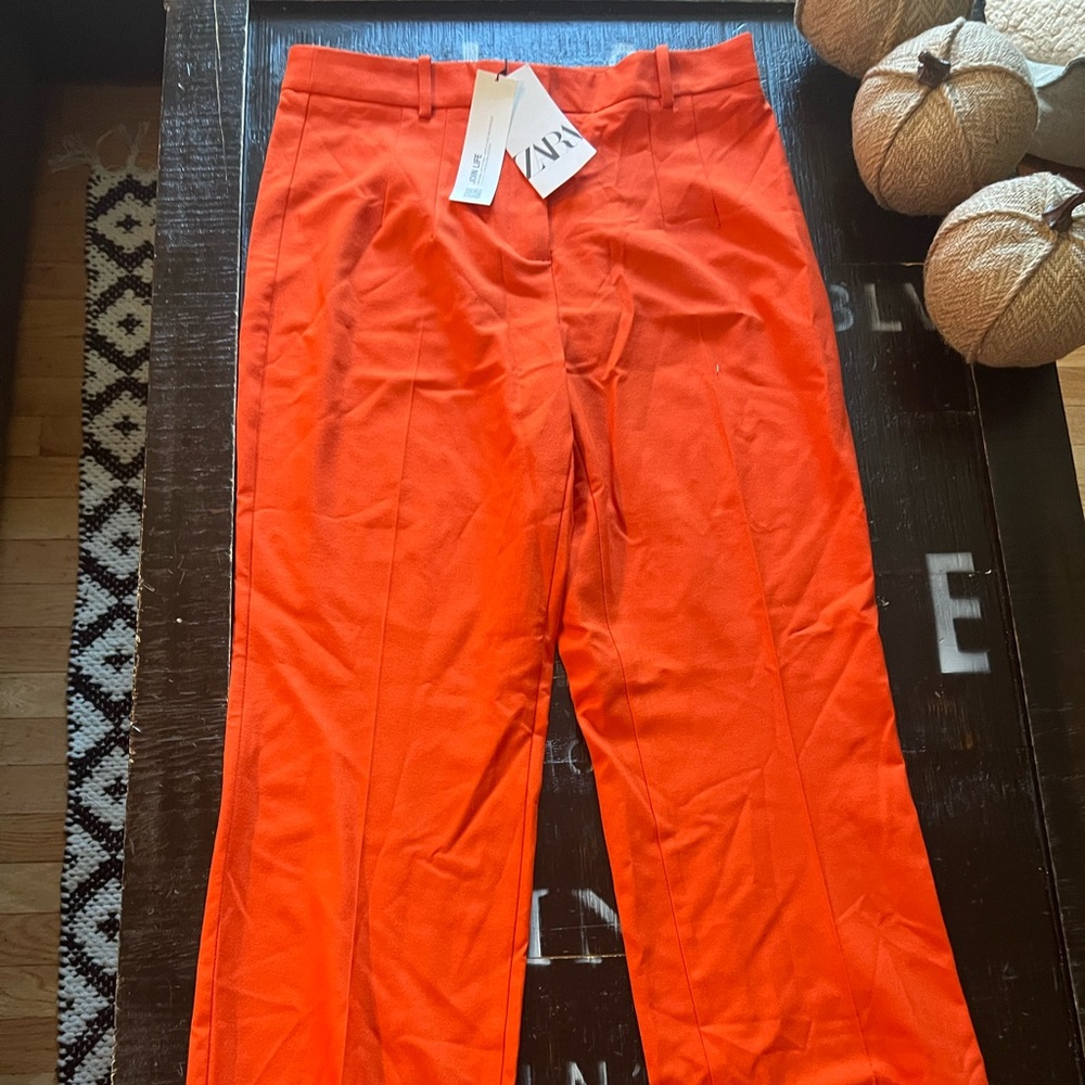Zara Orange Slacks